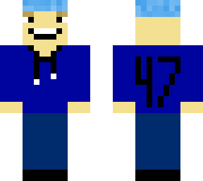 blue dude