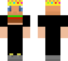 burger lizard (with a crown)