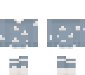 cloud sweater & skirt