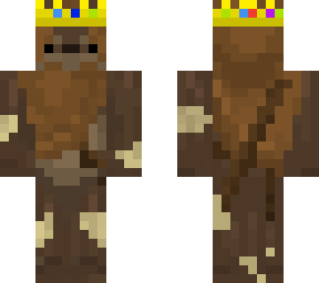 ewok with techno crown