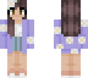 flowered cardigan