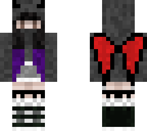masked  wingedhooded devil