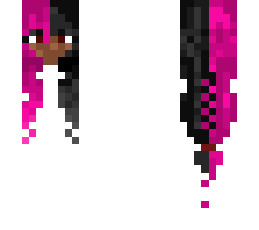 pink and black + face base.