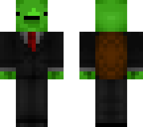 turtle in a suit