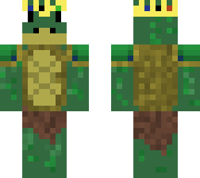turtle noble with techno's crown