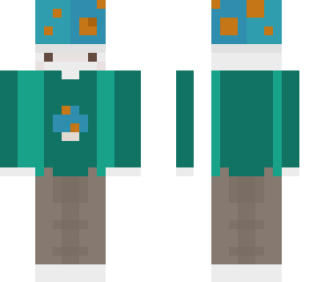 warped mushroom skin