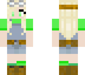 xdluckie last life green skin