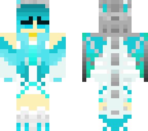 |~blue infected dragon girl~|