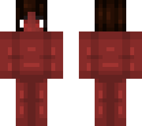 base skin- black girl steve model