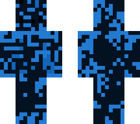 blue and black error