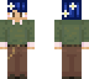 blue haired person (slight redo)