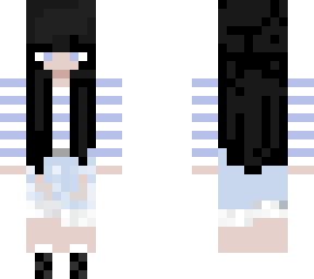 blue shy cute