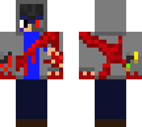 entropy0987 cyborg wounded hood
