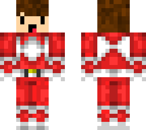 finn in power ranger suit (unmasked remastered)