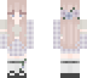flower garden girl