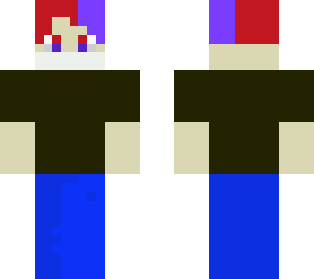 idk blue / red colored hair guy