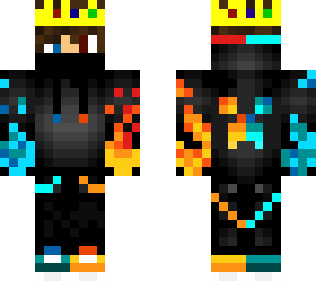 my skin in minecraft with tribute to technoblade
