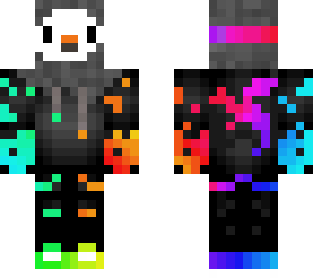 rainbow pengu gamer