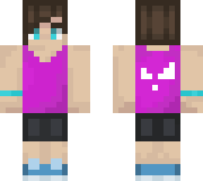 rana skin , blue color skin , simple & cool skin , skin with short