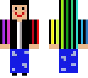 random rainbow girl
