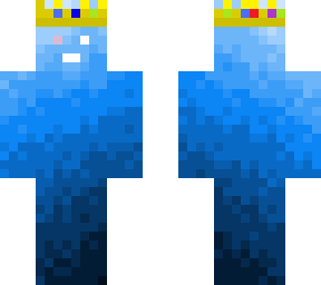 techno crown gradient skin