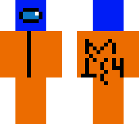 among us skin blue but its prisoner