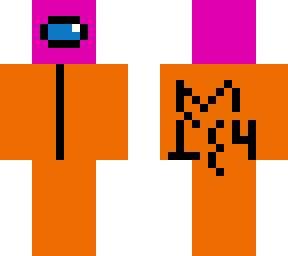 among us skin pink but its prisoner