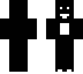 black and white man