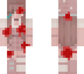 bloody sad skin (good for halloween