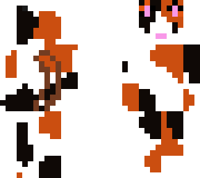 calico kitty (backwards)