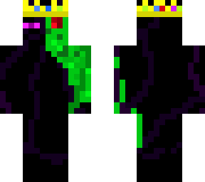 enderman creeper techno crown