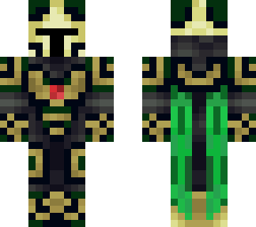 forest paladin with rubies