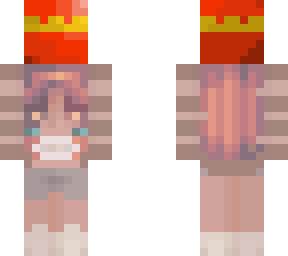 girl holding apple with crown