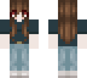 girl with brown hair