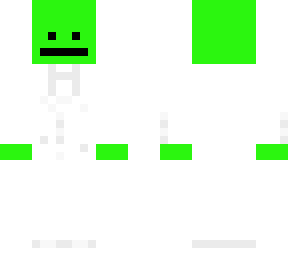 green guy in a white suit