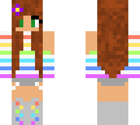 misha with rainbow sweater