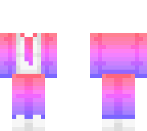 ob - pink & purple fade suit