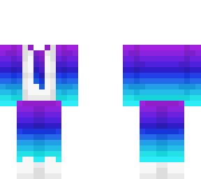 ob - purple & blue fade suit