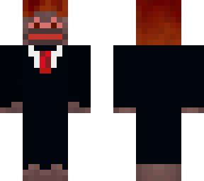 orangutan man in suit