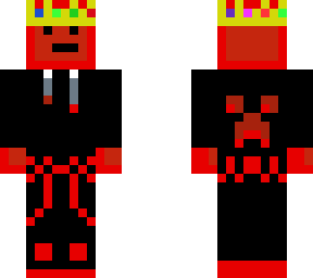 slime with technoblade crown