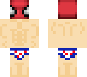 spider-man in underwear