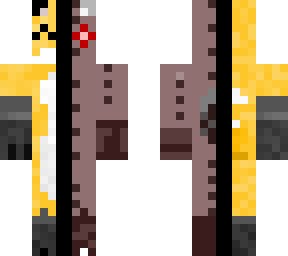 yellow fox for my character, cyborg