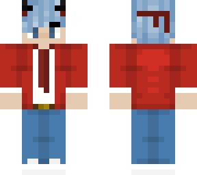 blue demon boy