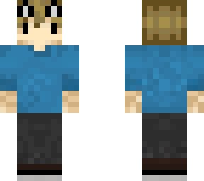 blue ***** with wolf ears