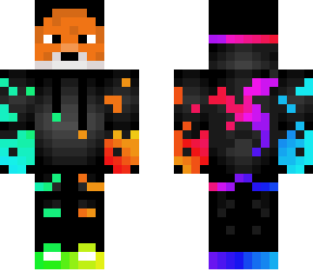 colorful fox