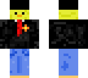 duck in suit for my friend