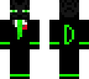 enderman with a d