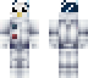 penguin in space