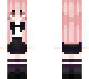 pink haired girl