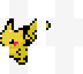 pixel art pikachu